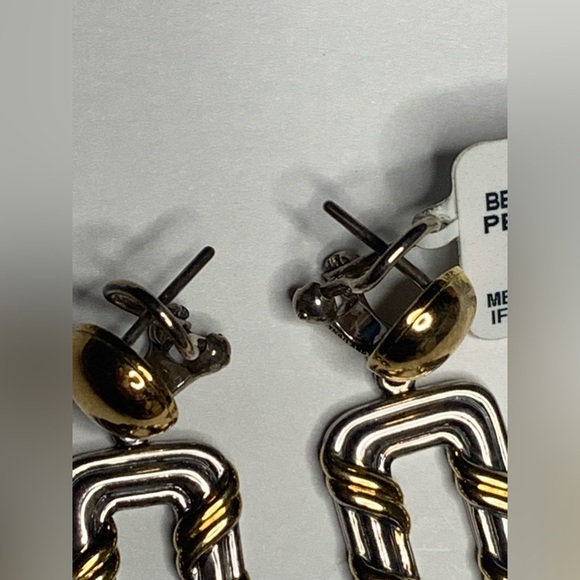 925 Peter Thomas Roth Sterling 18k gold Earrings - Picture 3 of 7